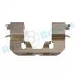Kit d'accessoires, plaquette de frein à disque RAP BRAKES R-U0211 - Visuel 2
