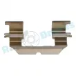 Kit d'accessoires, plaquette de frein à disque RAP BRAKES R-U0211 - Visuel 3