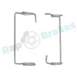 Kit d'accessoires, plaquette de frein à disque RAP BRAKES R-U0213 - Visuel 3
