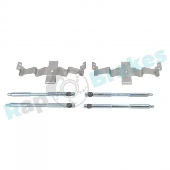 Kit d'accessoires, plaquette de frein à disque RAP BRAKES R-U0214