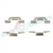 Kit d'accessoires, plaquette de frein à disque RAP BRAKES R-U0215 - Visuel 3