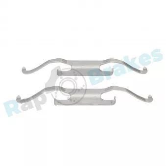 Kit d'accessoires, plaquette de frein à disque RAP BRAKES R-U0216