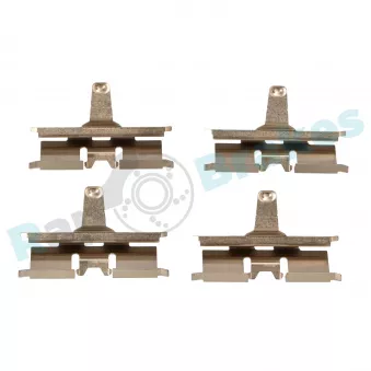 Kit d'accessoires, plaquette de frein à disque RAP BRAKES R-U0219