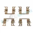 Kit d'accessoires, plaquette de frein à disque RAP BRAKES R-U0220 - Visuel 1