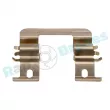Kit d'accessoires, plaquette de frein à disque RAP BRAKES R-U0220 - Visuel 3