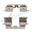Kit d'accessoires, plaquette de frein à disque RAP BRAKES R-U0221 - Visuel 3