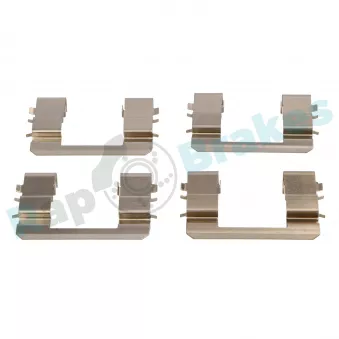Kit d'accessoires, plaquette de frein à disque RAP BRAKES R-U0224