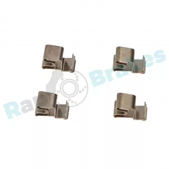 Kit d'accessoires, plaquette de frein à disque RAP BRAKES R-U0227