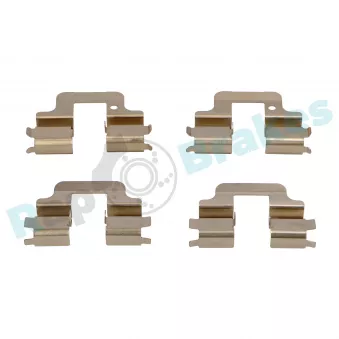 Kit d'accessoires, plaquette de frein à disque RAP BRAKES R-U0228
