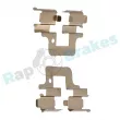 Kit d'accessoires, plaquette de frein à disque RAP BRAKES R-U0228 - Visuel 3