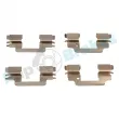 Kit d'accessoires, plaquette de frein à disque RAP BRAKES R-U0230 - Visuel 1