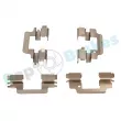 Kit d'accessoires, plaquette de frein à disque RAP BRAKES R-U0230 - Visuel 2