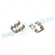 Kit d'accessoires, plaquette de frein à disque RAP BRAKES R-U0236 - Visuel 3