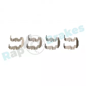 Kit d'accessoires, plaquette de frein à disque RAP BRAKES R-U0237