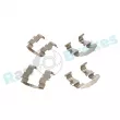 Kit d'accessoires, plaquette de frein à disque RAP BRAKES R-U0237 - Visuel 2