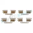 Kit d'accessoires, plaquette de frein à disque RAP BRAKES R-U0240 - Visuel 1