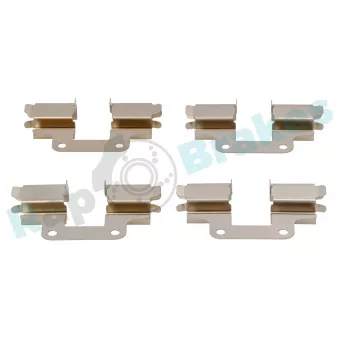 Kit d'accessoires, plaquette de frein à disque RAP BRAKES R-U0240