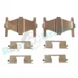 Kit d'accessoires, plaquette de frein à disque RAP BRAKES R-U0241 - Visuel 1