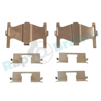 Kit d'accessoires, plaquette de frein à disque RAP BRAKES R-U0241