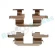 Kit d'accessoires, plaquette de frein à disque RAP BRAKES R-U0242 - Visuel 3