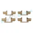 Kit d'accessoires, plaquette de frein à disque RAP BRAKES R-U0243 - Visuel 1