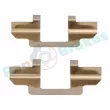 Kit d'accessoires, plaquette de frein à disque RAP BRAKES R-U0243 - Visuel 2