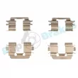 Kit d'accessoires, plaquette de frein à disque RAP BRAKES R-U0244 - Visuel 3