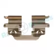 Kit d'accessoires, plaquette de frein à disque RAP BRAKES R-U0247 - Visuel 3