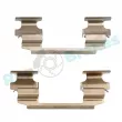 Kit d'accessoires, plaquette de frein à disque RAP BRAKES R-U0248 - Visuel 2