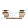 Kit d'accessoires, plaquette de frein à disque RAP BRAKES R-U0248 - Visuel 3