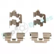 Kit d'accessoires, plaquette de frein à disque RAP BRAKES R-U0250 - Visuel 2