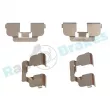 Kit d'accessoires, plaquette de frein à disque RAP BRAKES R-U0256 - Visuel 2