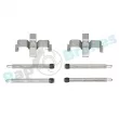 Kit d'accessoires, plaquette de frein à disque RAP BRAKES R-U0257 - Visuel 1