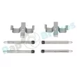 Kit d'accessoires, plaquette de frein à disque RAP BRAKES R-U0257 - Visuel 2