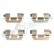 Kit d'accessoires, plaquette de frein à disque RAP BRAKES R-U0261 - Visuel 1