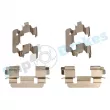 Kit d'accessoires, plaquette de frein à disque RAP BRAKES R-U0261 - Visuel 2