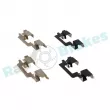 Kit d'accessoires, plaquette de frein à disque RAP BRAKES R-U0262 - Visuel 1