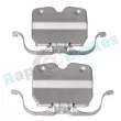 Kit d'accessoires, plaquette de frein à disque RAP BRAKES R-U0263 - Visuel 1