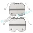 Kit d'accessoires, plaquette de frein à disque RAP BRAKES R-U0263 - Visuel 3
