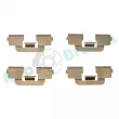 Kit d'accessoires, plaquette de frein à disque RAP BRAKES R-U0265 - Visuel 1