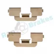 Kit d'accessoires, plaquette de frein à disque RAP BRAKES R-U0265 - Visuel 2