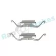 Kit d'accessoires, plaquette de frein à disque RAP BRAKES R-U0268 - Visuel 1