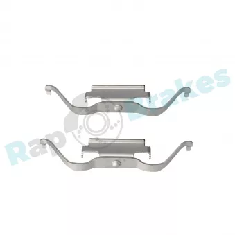 Kit d'accessoires, plaquette de frein à disque RAP BRAKES R-U0268