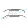 Kit d'accessoires, plaquette de frein à disque RAP BRAKES R-U0268 - Visuel 3