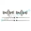 Kit d'accessoires, plaquette de frein à disque RAP BRAKES R-U0277 - Visuel 1
