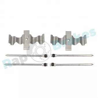 Kit d'accessoires, plaquette de frein à disque RAP BRAKES R-U0277