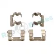 Kit d'accessoires, plaquette de frein à disque RAP BRAKES R-U0278 - Visuel 2