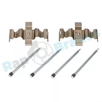 Kit d'accessoires, plaquette de frein à disque RAP BRAKES R-U0282