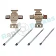 Kit d'accessoires, plaquette de frein à disque RAP BRAKES R-U0282 - Visuel 3