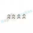 Kit d'accessoires, plaquette de frein à disque RAP BRAKES R-U0283 - Visuel 2